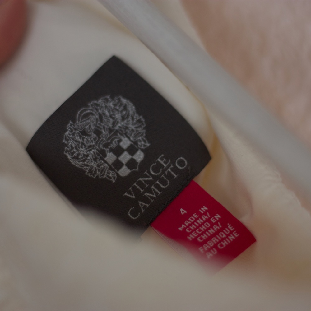 Vince Camuto Ivory Lace Midi Dress - Picture 8 of 12